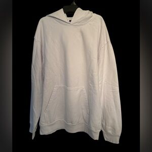 WHITE TALENTLESS HOODIE SIZE 2XL